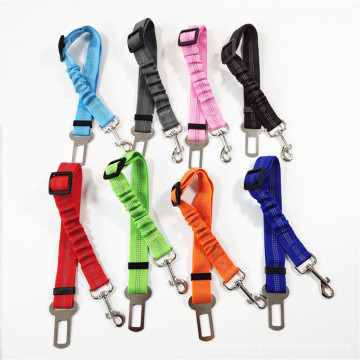 Ceinture de sécurité pour voiture Ceinture de sécurité pour chien Laisse pour chien